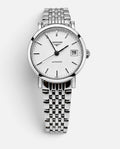 Longines Elegant Collection 25.5mm Ladies Automatic • White Dial • L4.309.4.19.6 • 2023 Full Set
