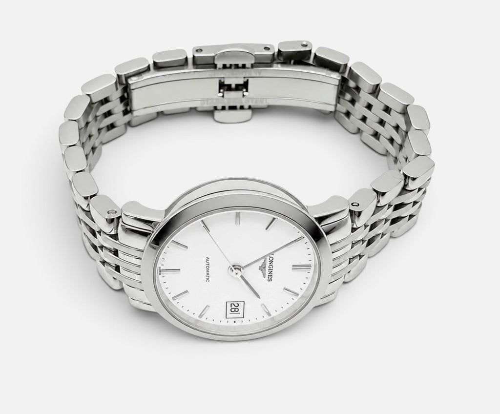 Longines Elegant Collection 25.5mm Ladies Automatic • White Dial • L4.309.4.19.6 • 2023 Full Set