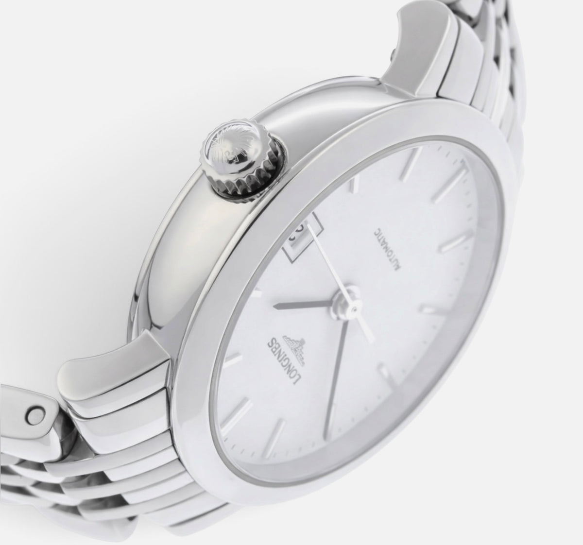 Longines Elegant Collection 25.5mm Ladies Automatic • White Dial • L4.309.4.19.6 • 2023 Full Set