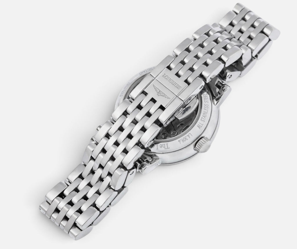 Longines Elegant Collection 25.5mm Ladies Automatic • White Dial • L4.309.4.19.6 • 2023 Full Set