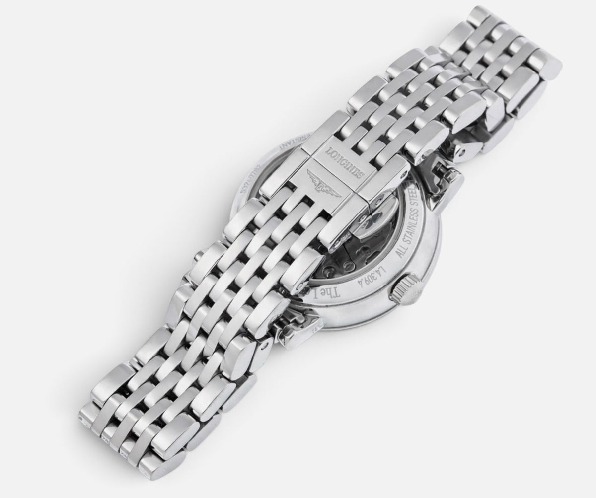 Longines Elegant Collection 25.5mm Ladies Automatic • White Dial • L4.309.4.19.6 • 2023 Full Set