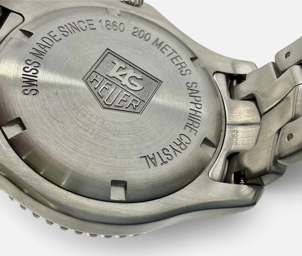 TAG Heuer Link Wristwatch WJ1112-0 • 2010 • 39mm Stainless Steel • Blue Sunray Dial