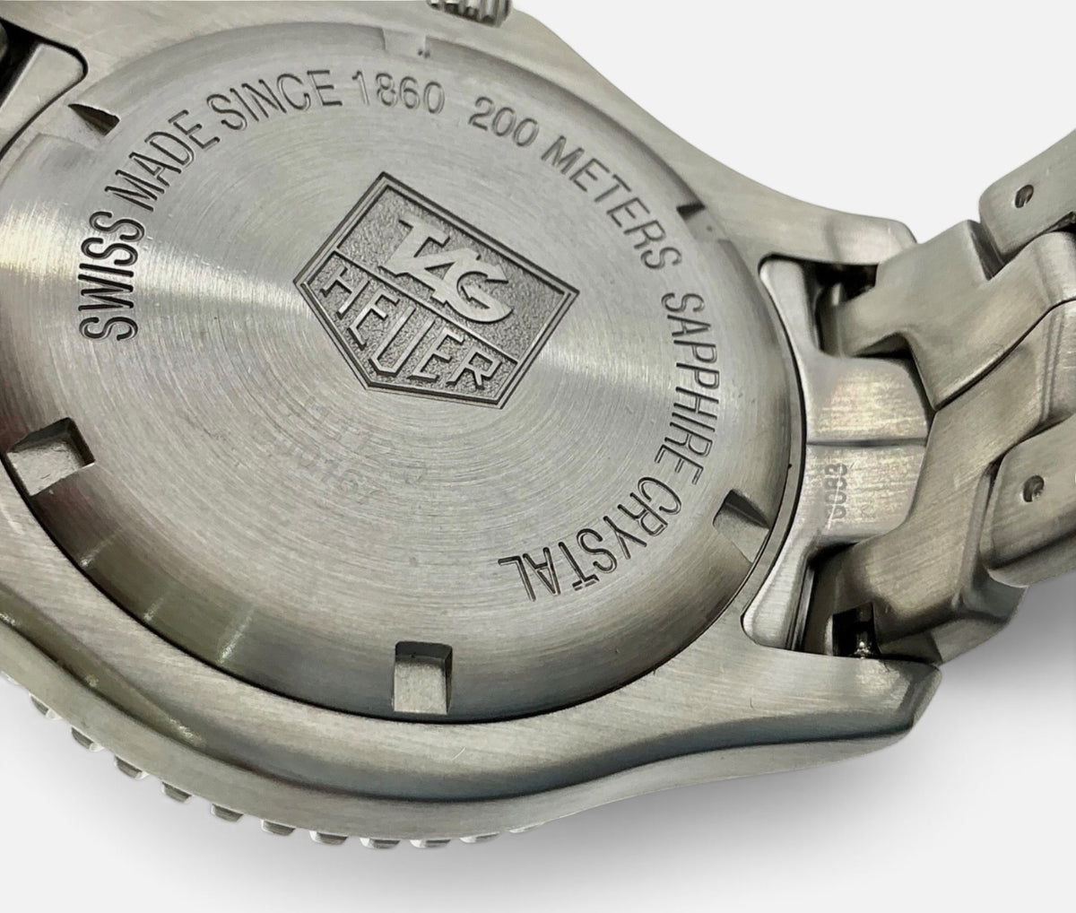 TAG Heuer Link Wristwatch WJ1112-0 • 2010 • 39mm Stainless Steel • Blue Sunray Dial