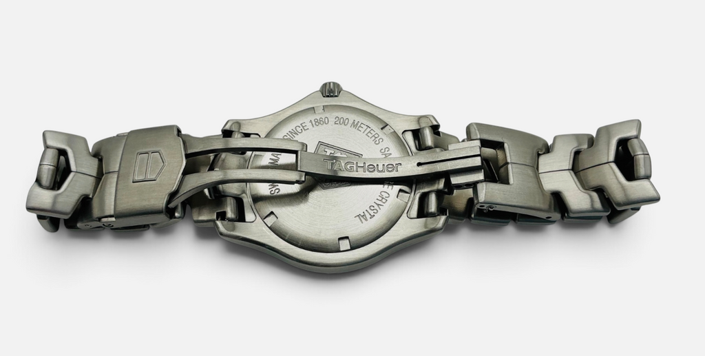 TAG Heuer Link Wristwatch WJ1112-0 • 2010 • 39mm Stainless Steel • Blue Sunray Dial