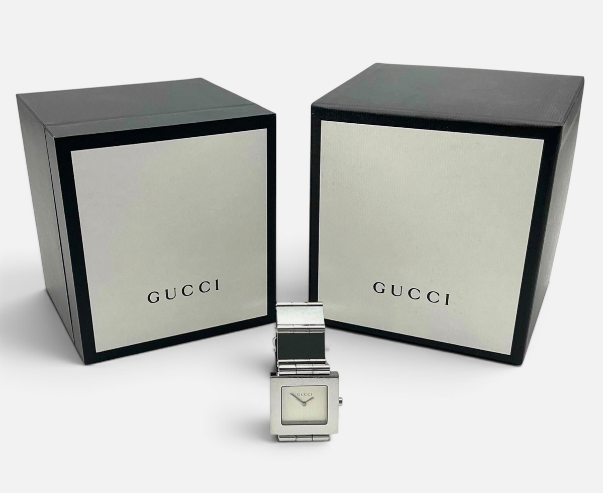 Gucci 600M Unisex Watch • Rare Champagne Dial • Vintage Swiss Made