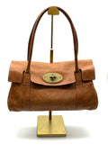 Vintage Mulberry Darwin Leather Structured Boston Bag – Unlined, Made in Turkey (Code 526658)