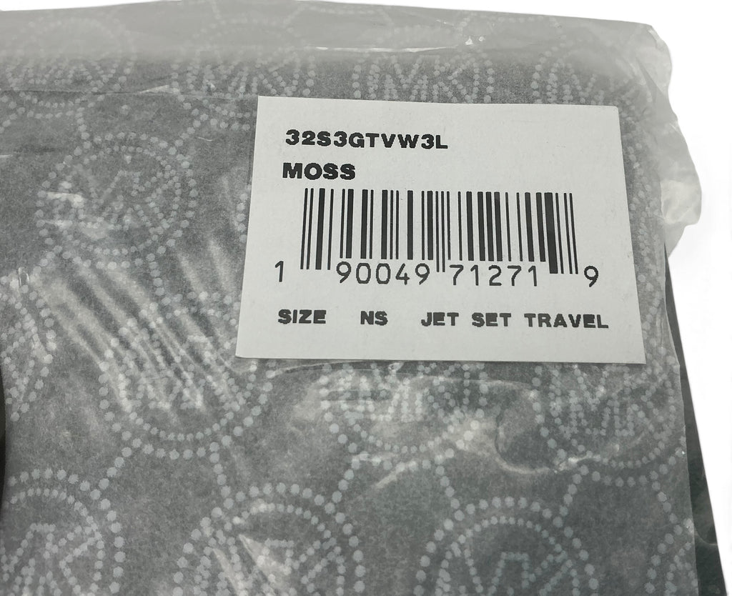 Michael Kors Jet Set Travel Leather Pochette – Moss Green (32S3GTVW3L)