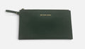 Michael Kors Jet Set Travel Leather Pochette – Moss Green (32S3GTVW3L)