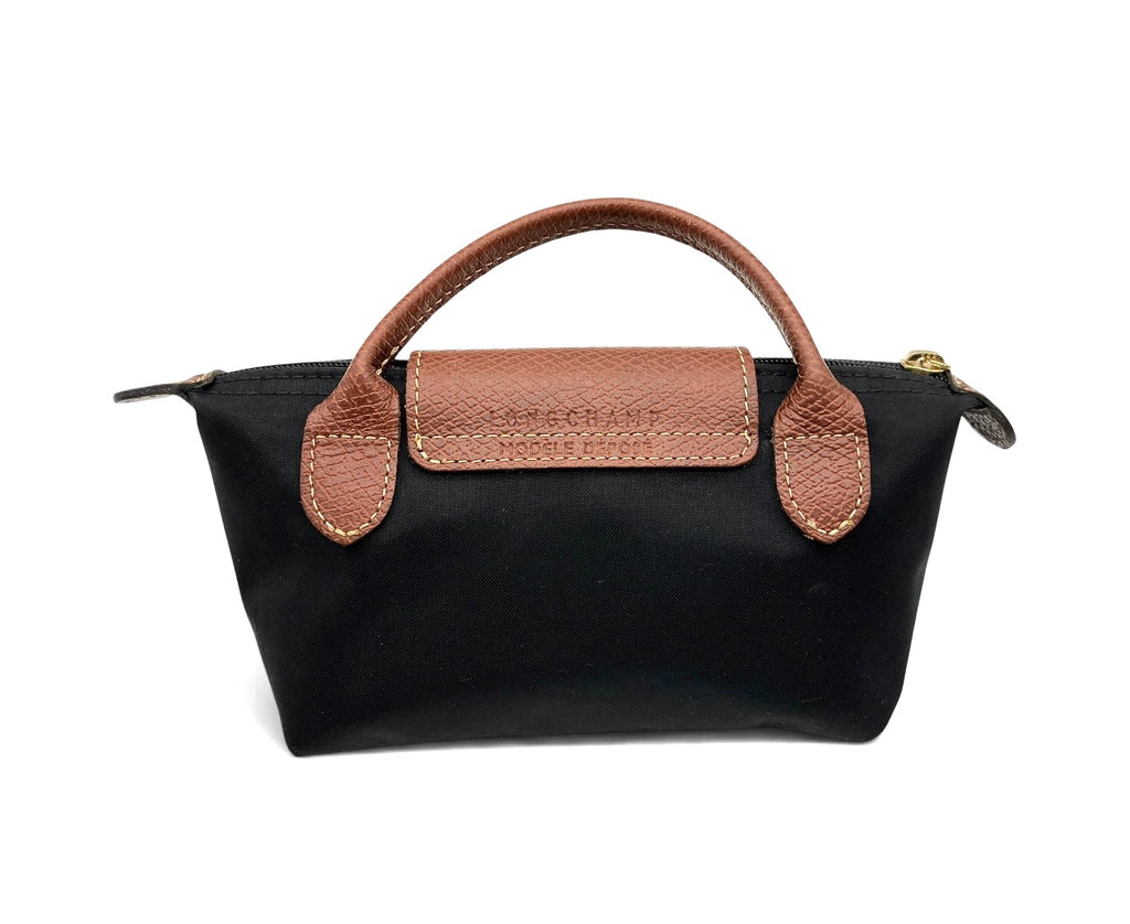 Longchamp Le Pliage Small Tote – Black – Ludo Edition (One Size)