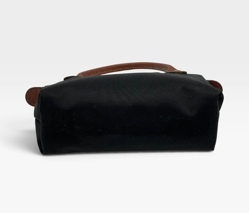 Longchamp Le Pliage Small Tote – Black – Ludo Edition (One Size)