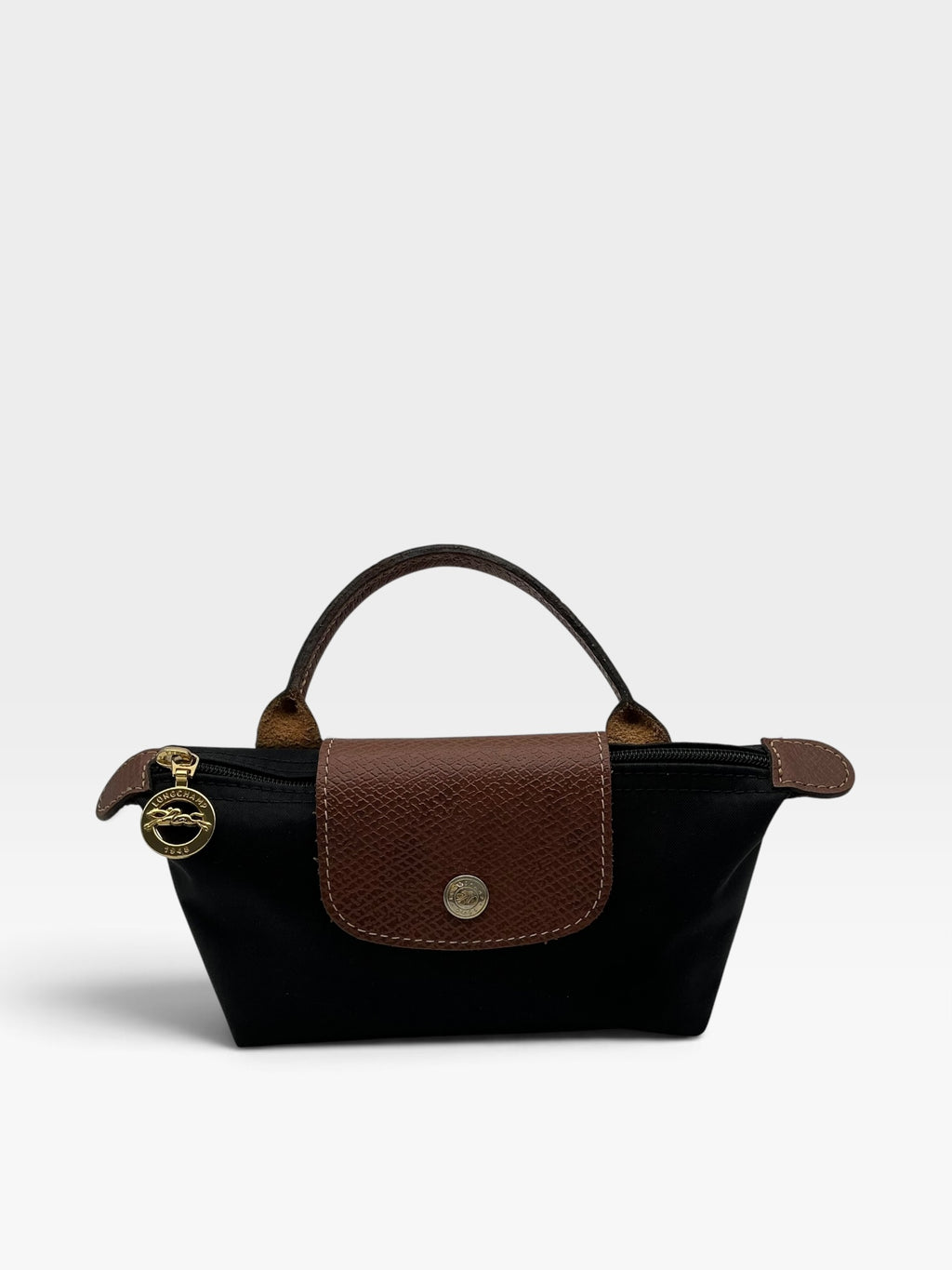 Longchamp Le Pliage Small Tote – Black – Ludo Edition (One Size)