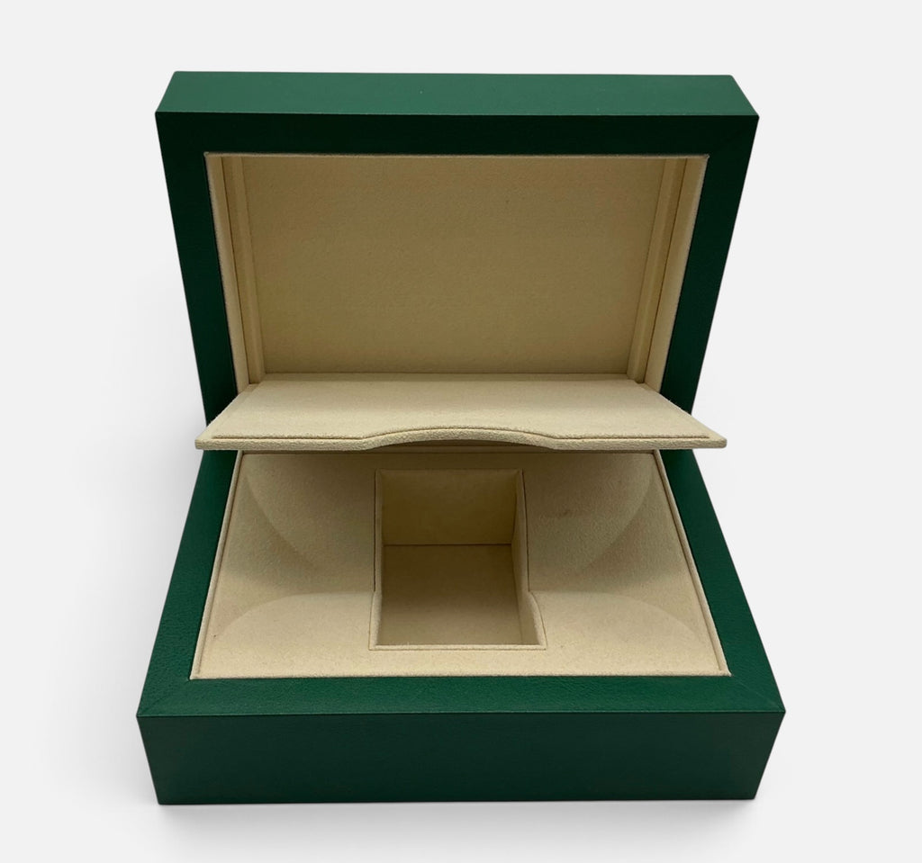 Genuine Rolex OEM Oyster M (Medium) 39139.01 Wave-Top Watch Box Set With Sleeve