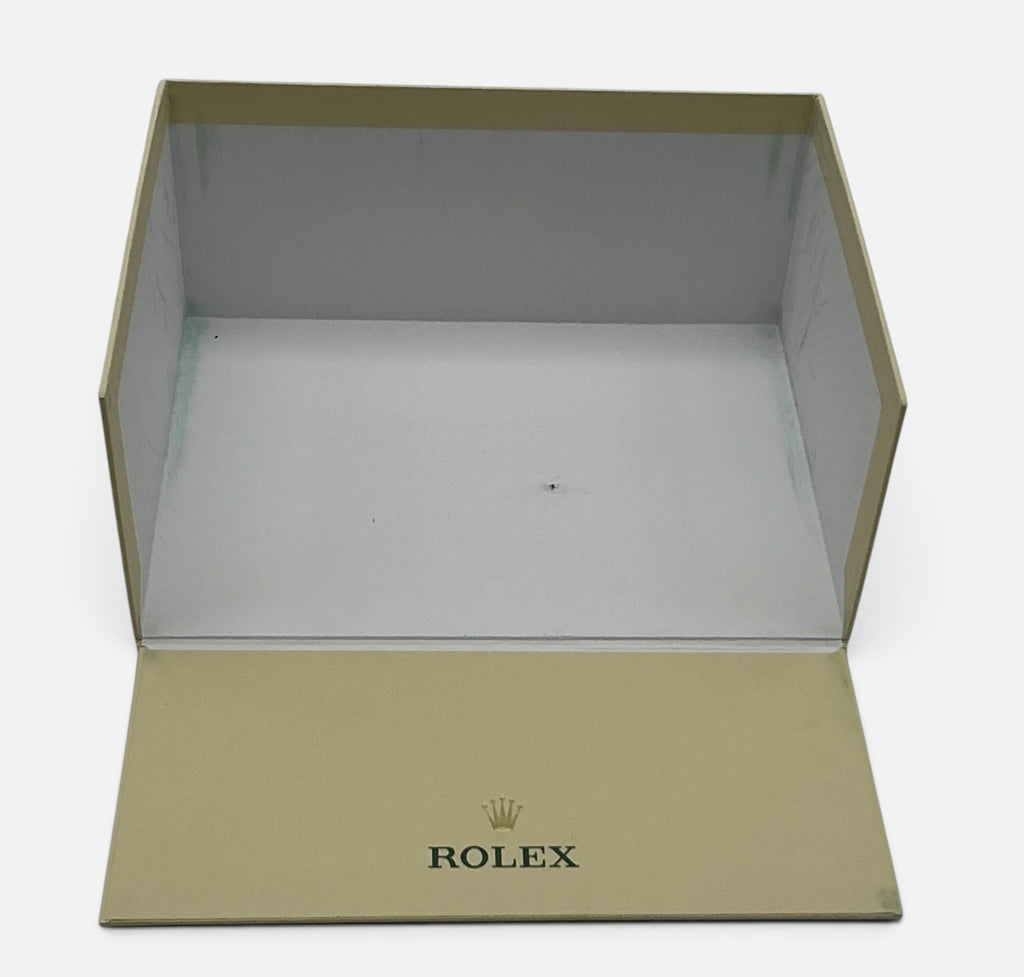 Genuine Rolex OEM Oyster M (Medium) 39139.01 Wave-Top Watch Box Set With Sleeve