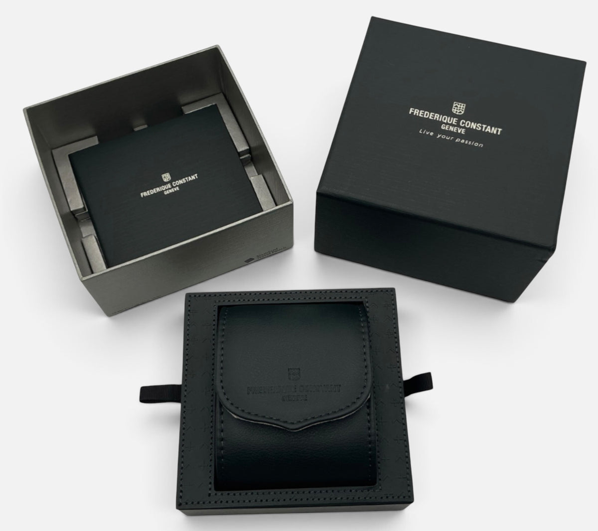 Frederique Constant Heart Beat Moonphase FC-335MC4P6 Watch Box Presentation Set