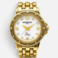Raymond Weil Tango 5860 Ladies Diamond MOP Dial Gold-Plated Quartz Watch 22mm
