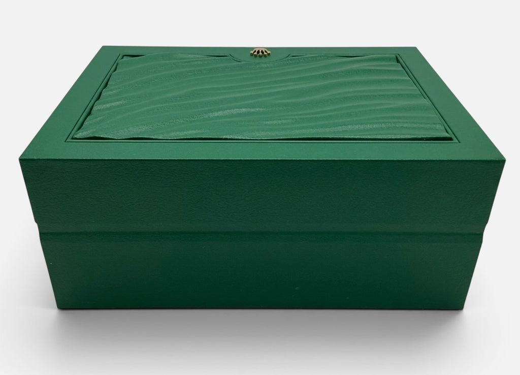 Genuine Rolex OEM Oyster M (Medium) 39139.01 Wave-Top Watch Box Set With Sleeve